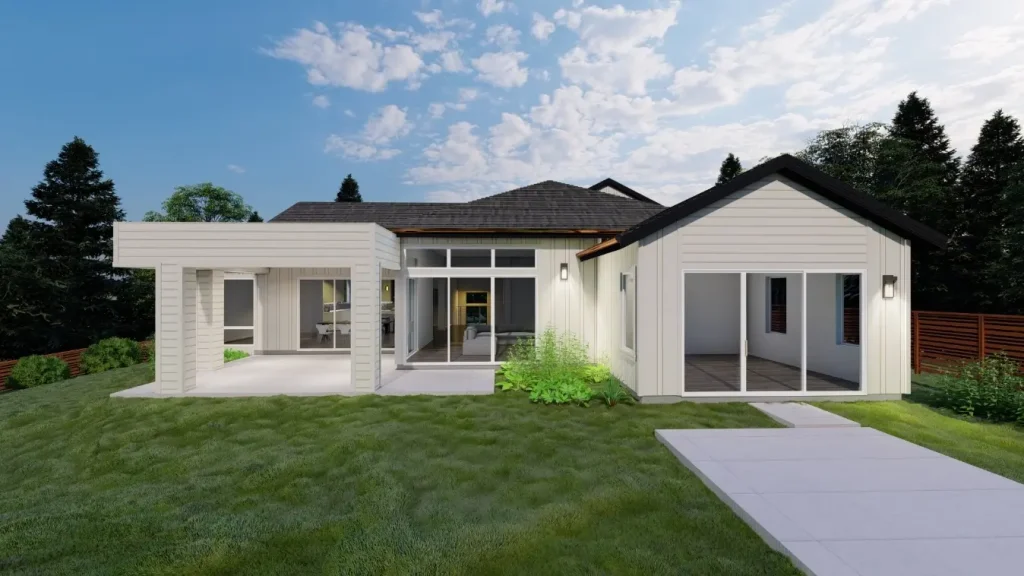 About Bay Valley Development - home rendering from the best kind of boutique builder.